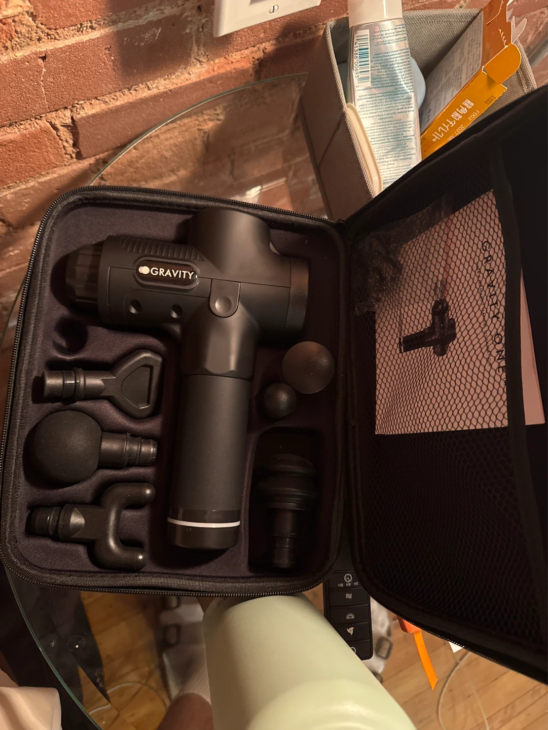 Gravity Massage Gun with Accessories