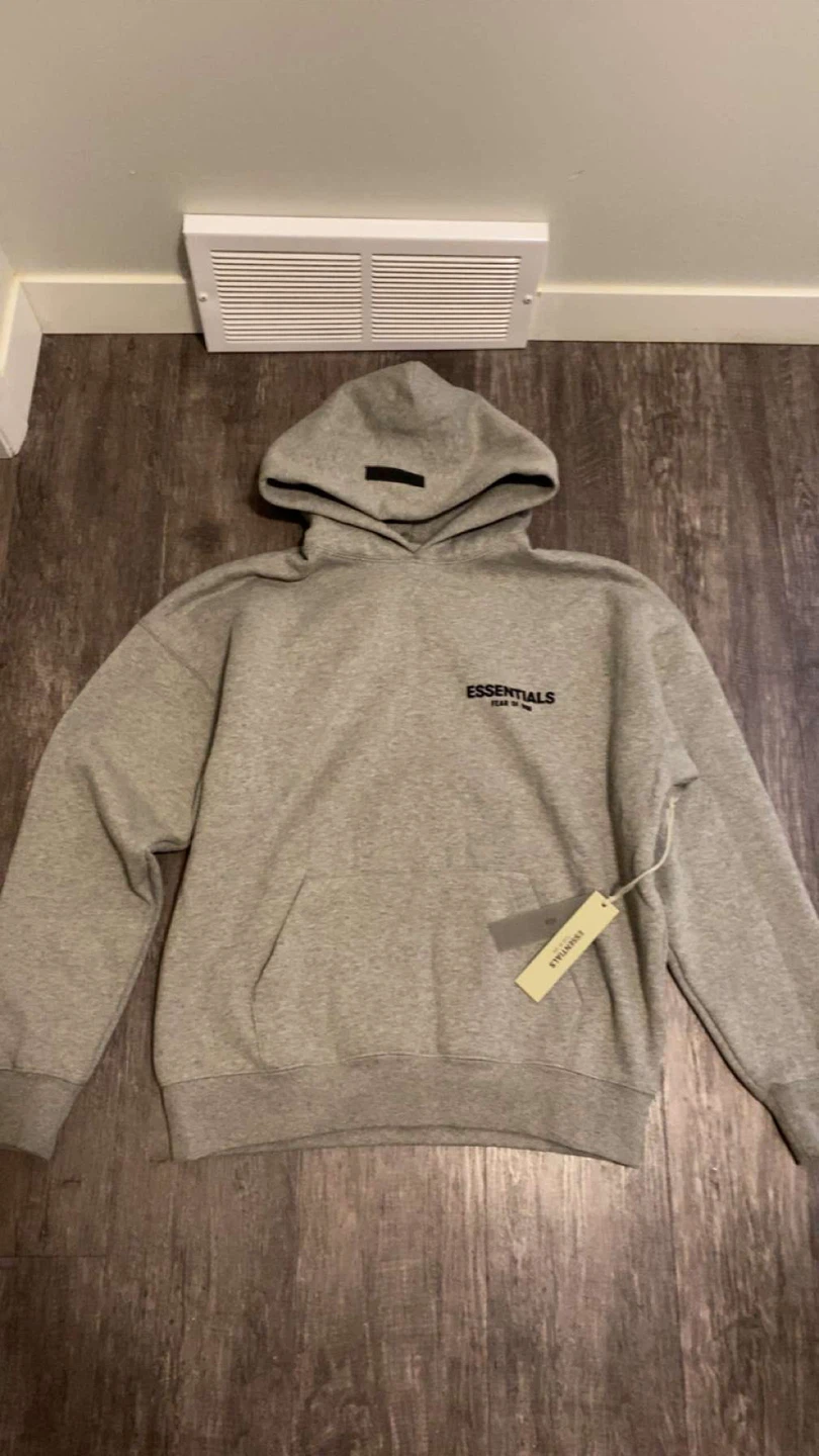 ESSENTIALS Fear of God Grey Hoodie
