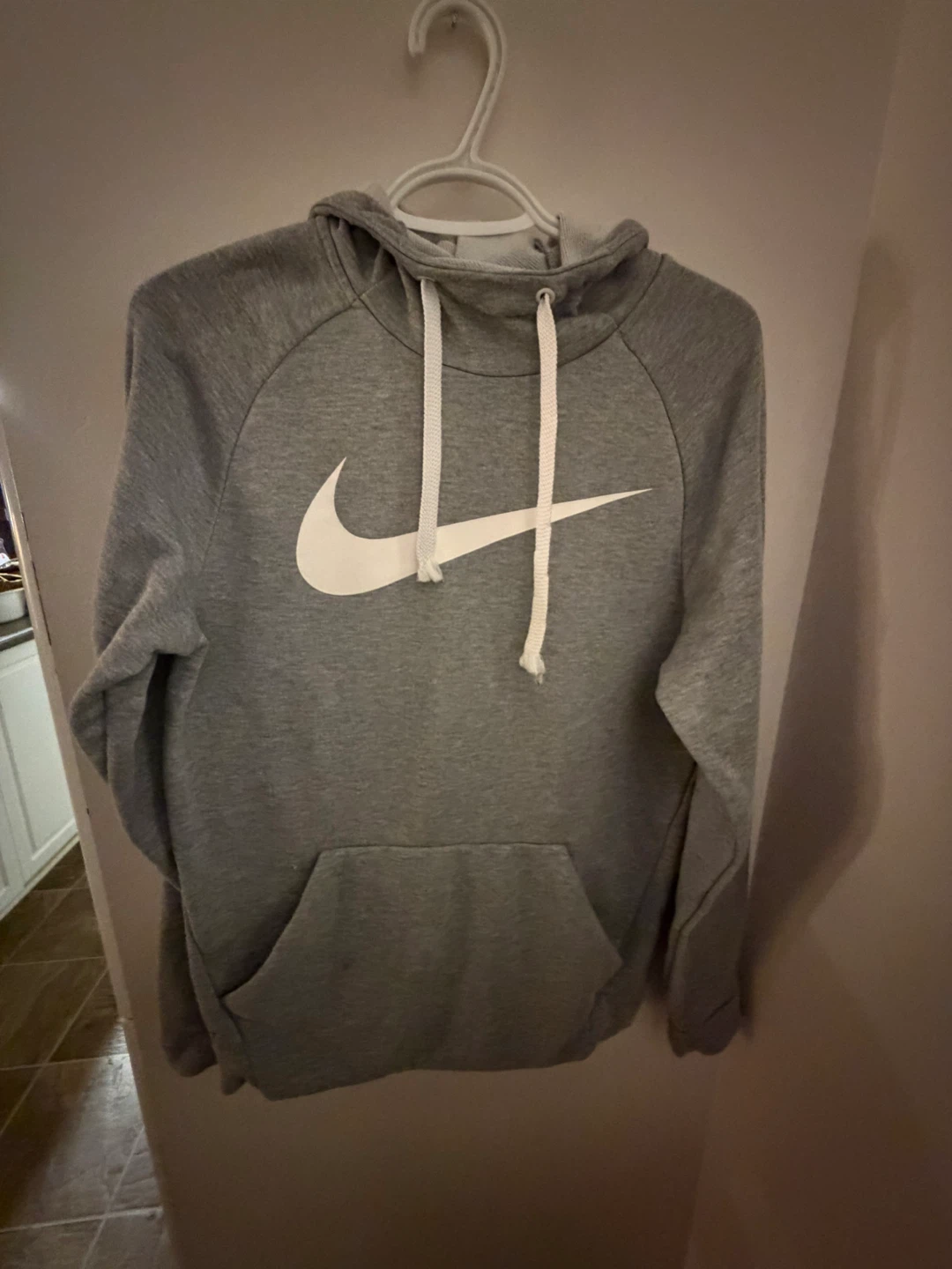Nike Dri-Fit Grey Hoodie - Size S - photo 2