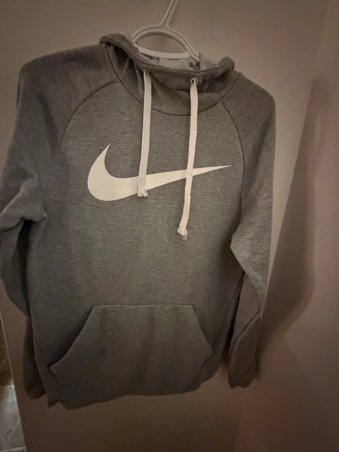 Nike Dri-Fit Grey Hoodie - Size S - photo 3