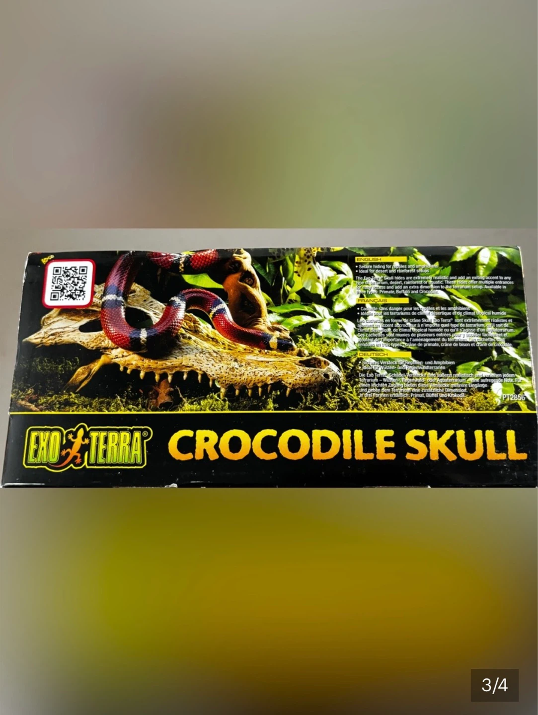 Exo Terra Crocodile Skull Decoration - photo 3