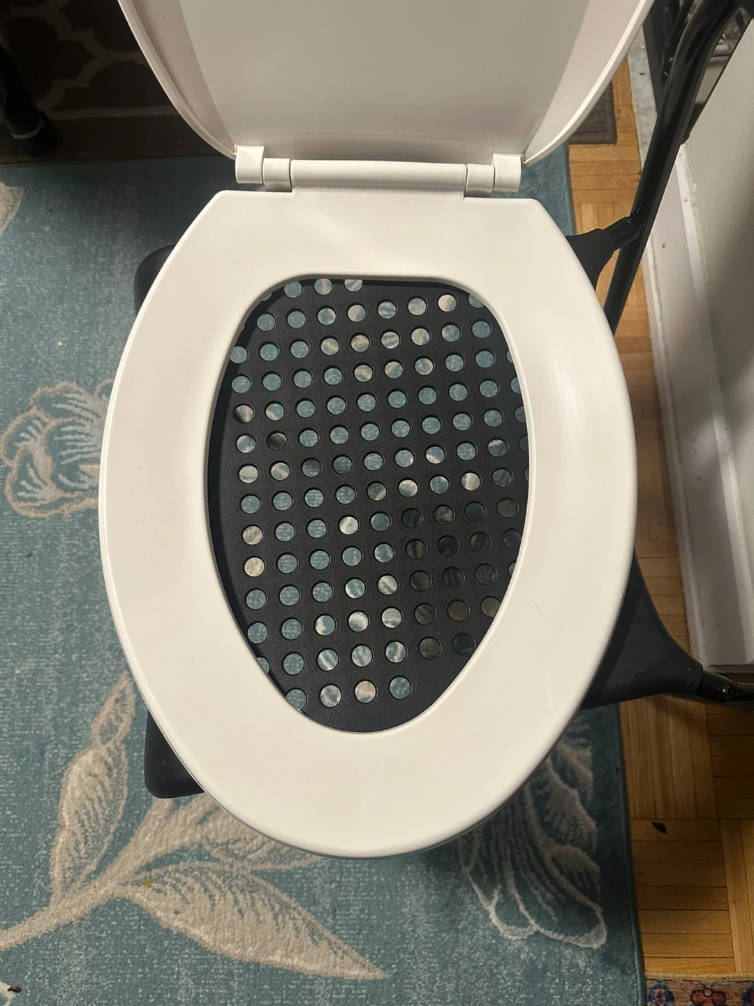 White Toilet Seat - photo 3