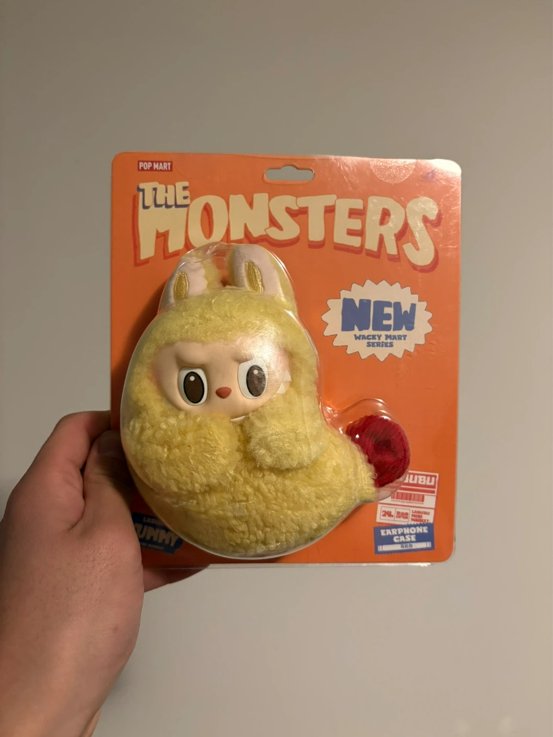 POP MART The Monsters Wacky Mart Series Earphone Case - NEW