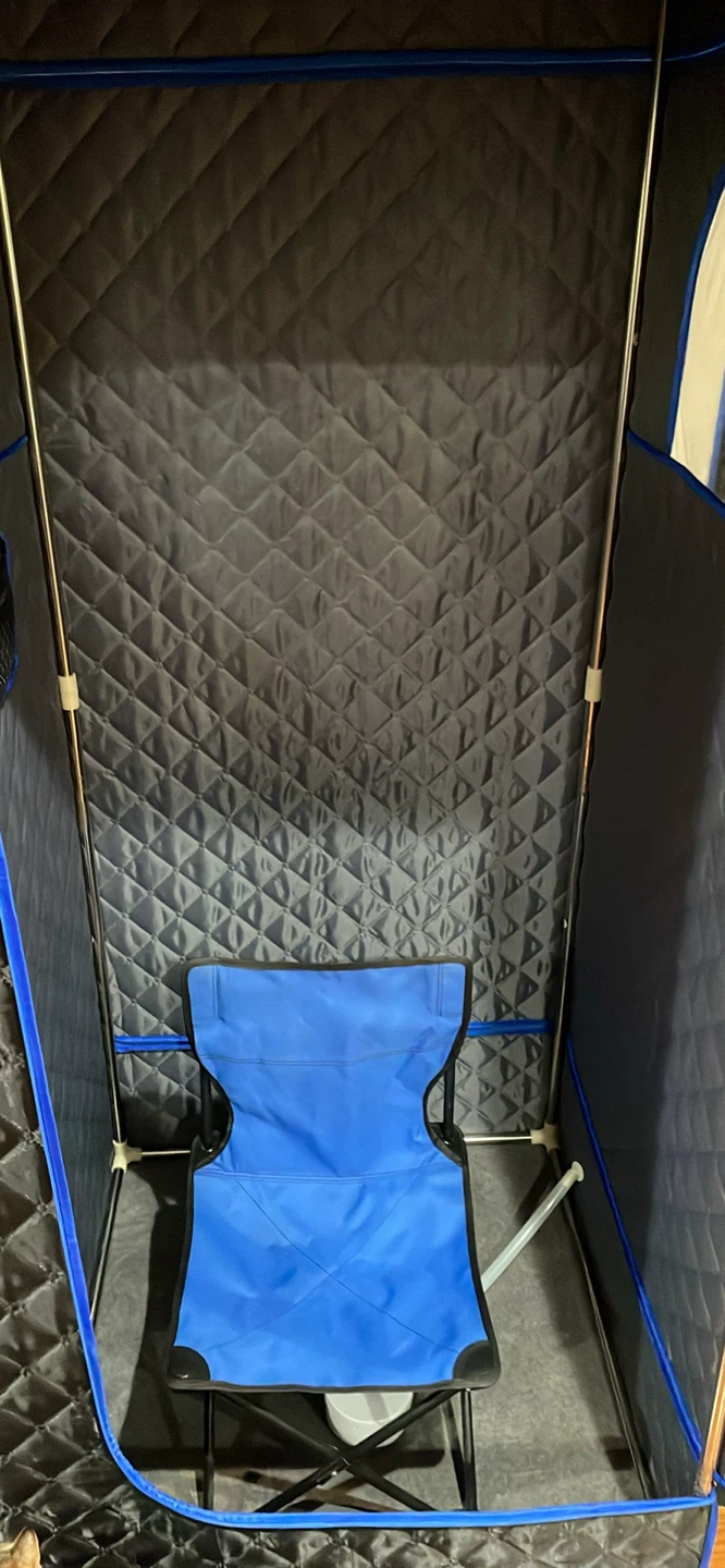 Home Steam Sauna Spa Set – Chair + Foot Massager Included - photo 3