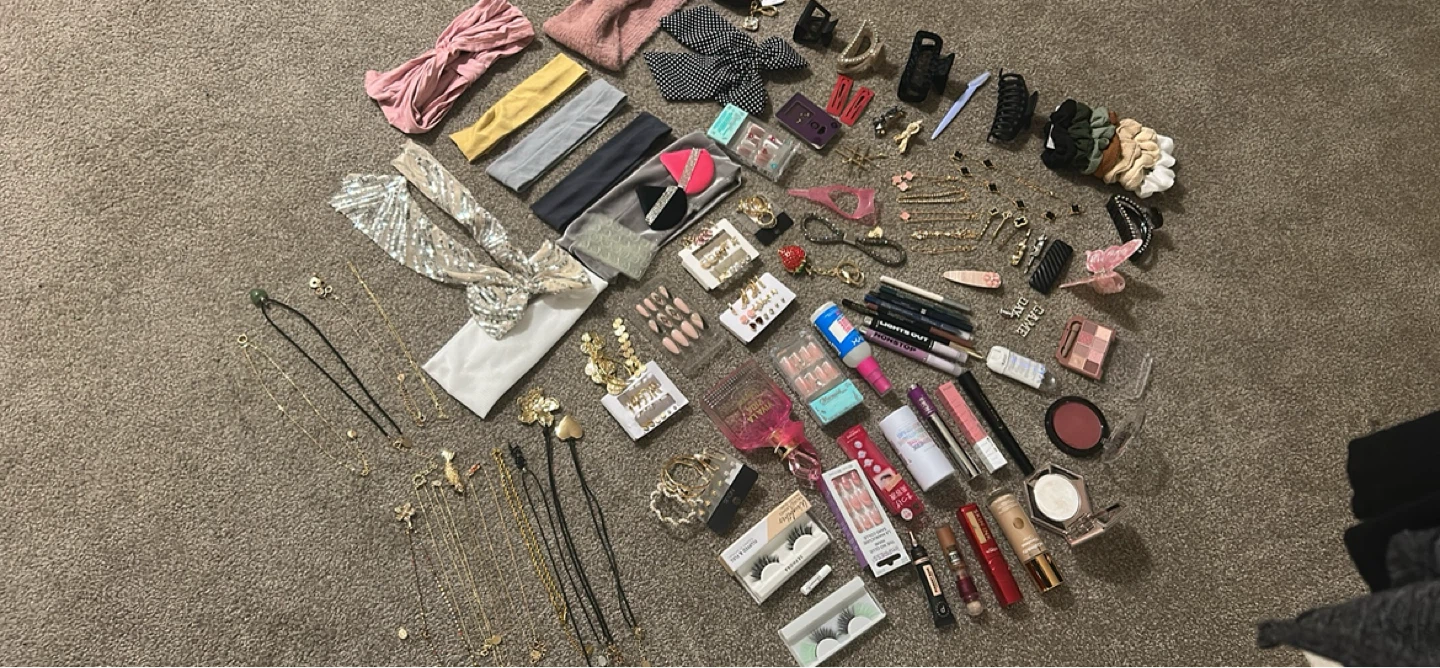 Assorted Women's Accessories and Cosmetics Bundle