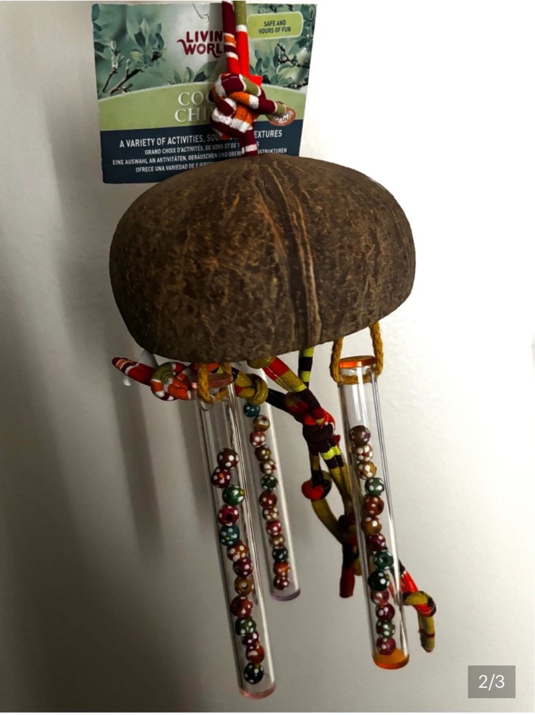 Living World Coco Chime Small Bird Toy - photo 2