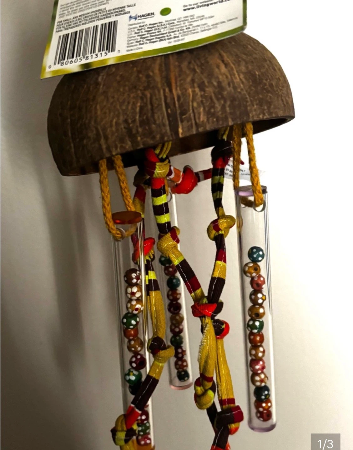 Living World Coco Chime Small Bird Toy