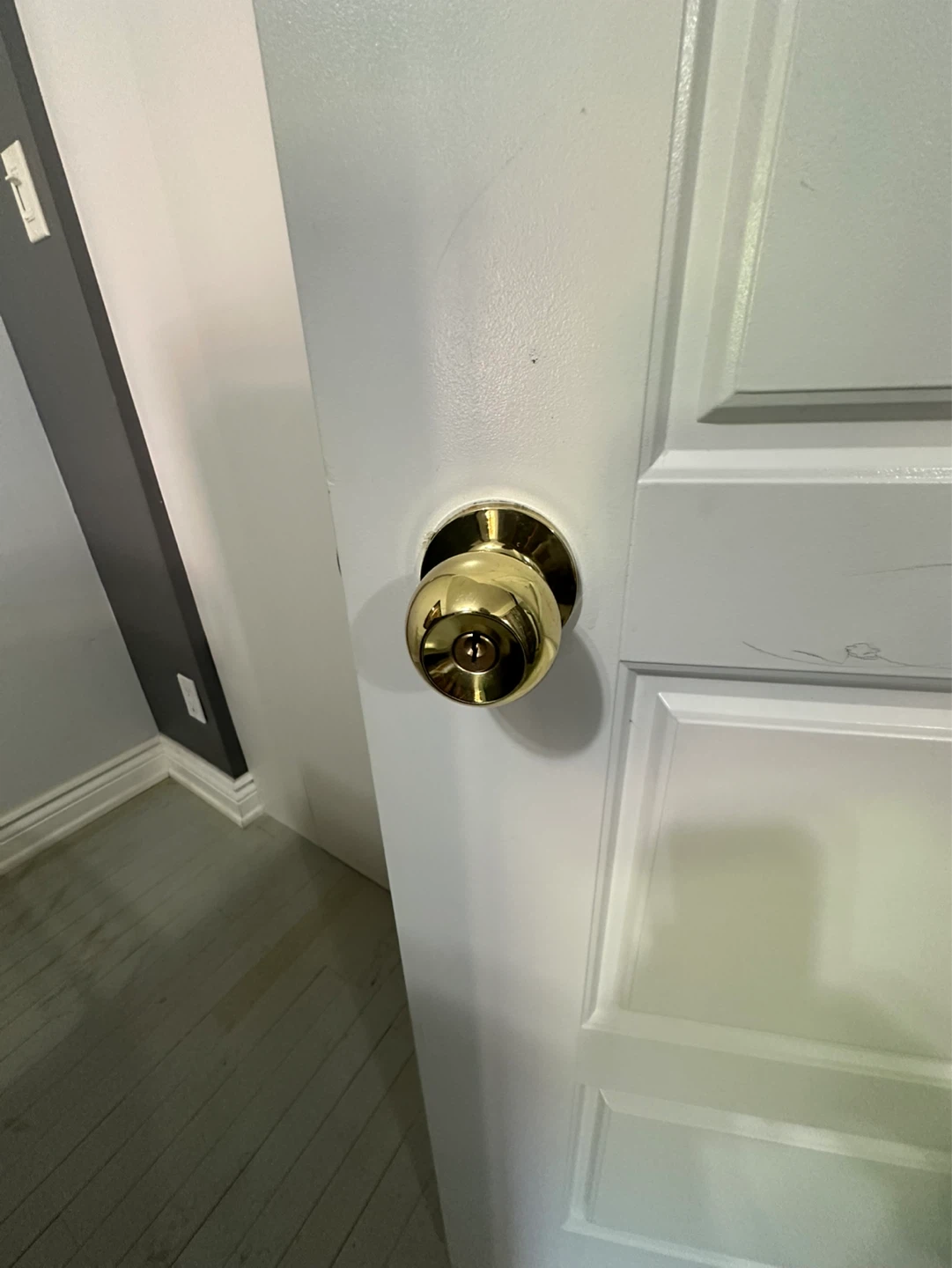 White 5-Panel Interior Door - photo 2