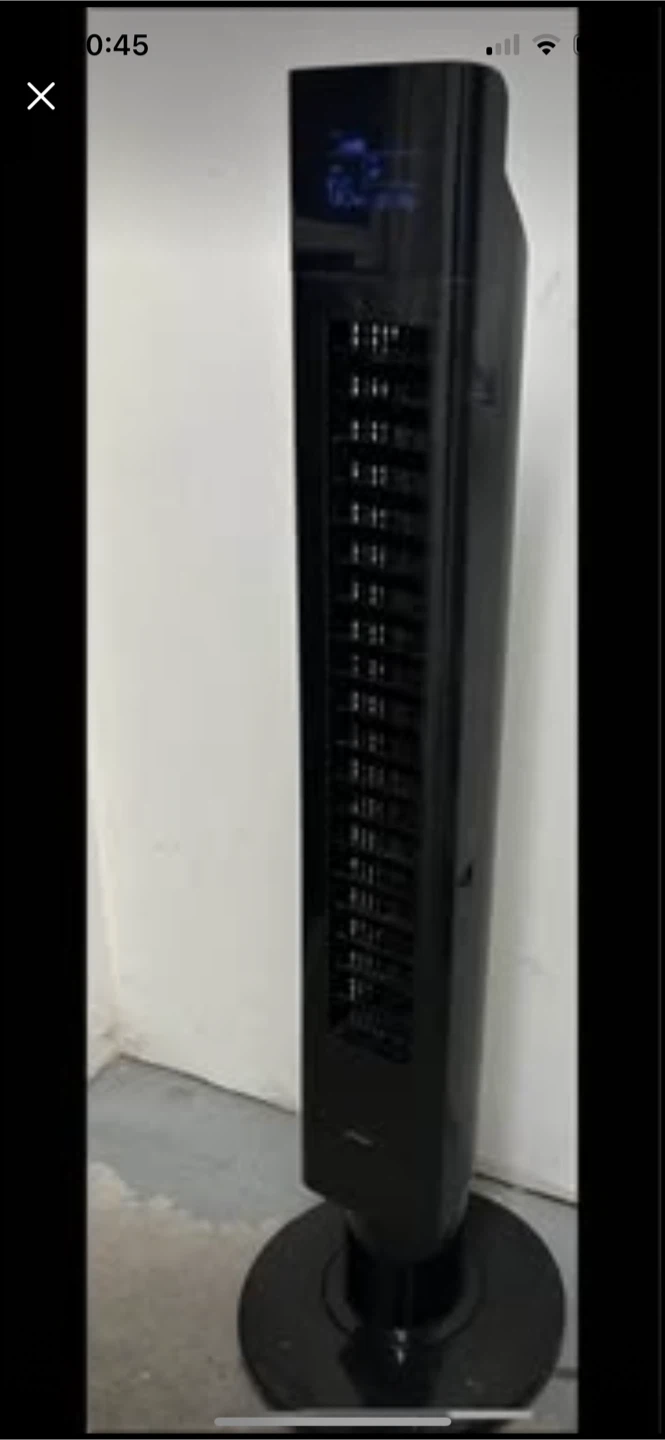 NOMA Oscillating Tower Fan - Black - photo 3