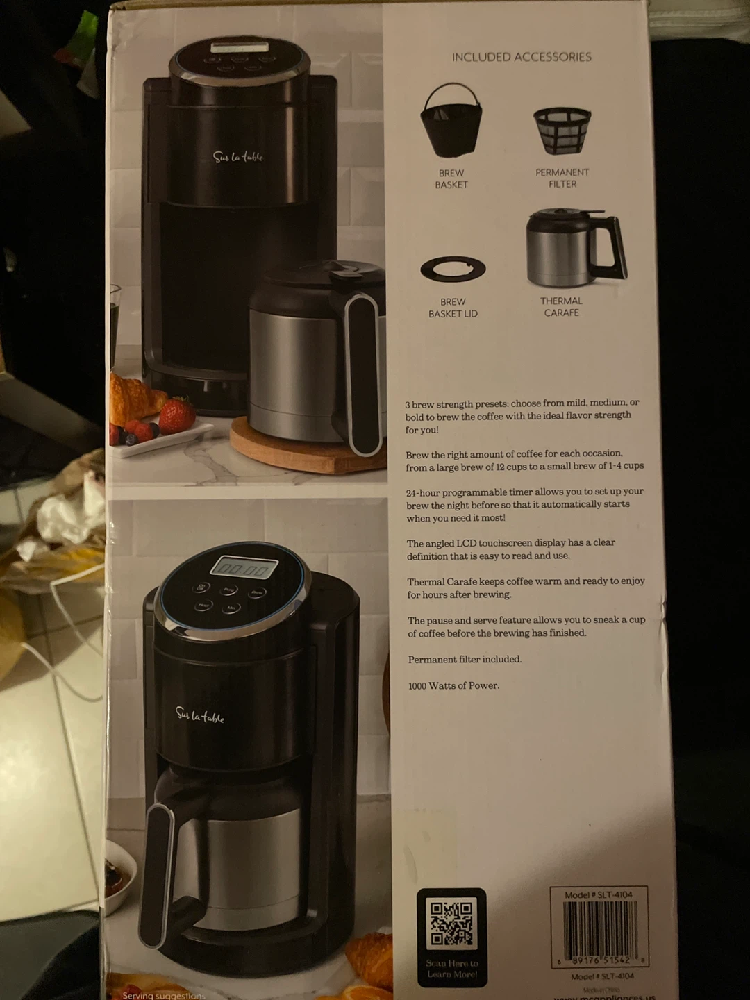 Sur la table 12-Cup Coffeemaker with Touchscreen Display - photo 2