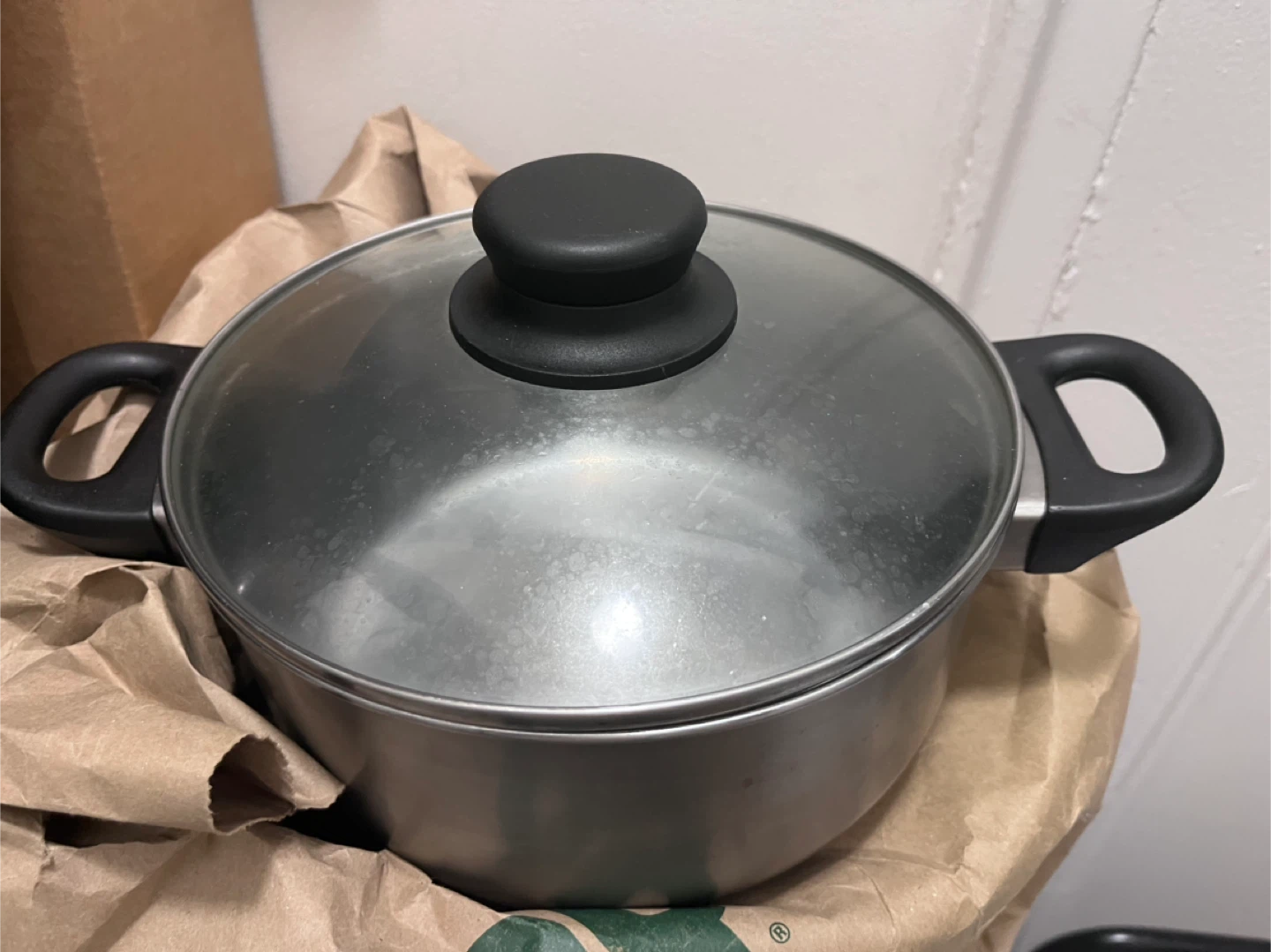 Stainless Steel Stock Pot with Glass Lid