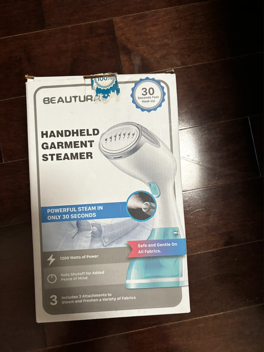 Beautural Handheld Garment Steamer - New