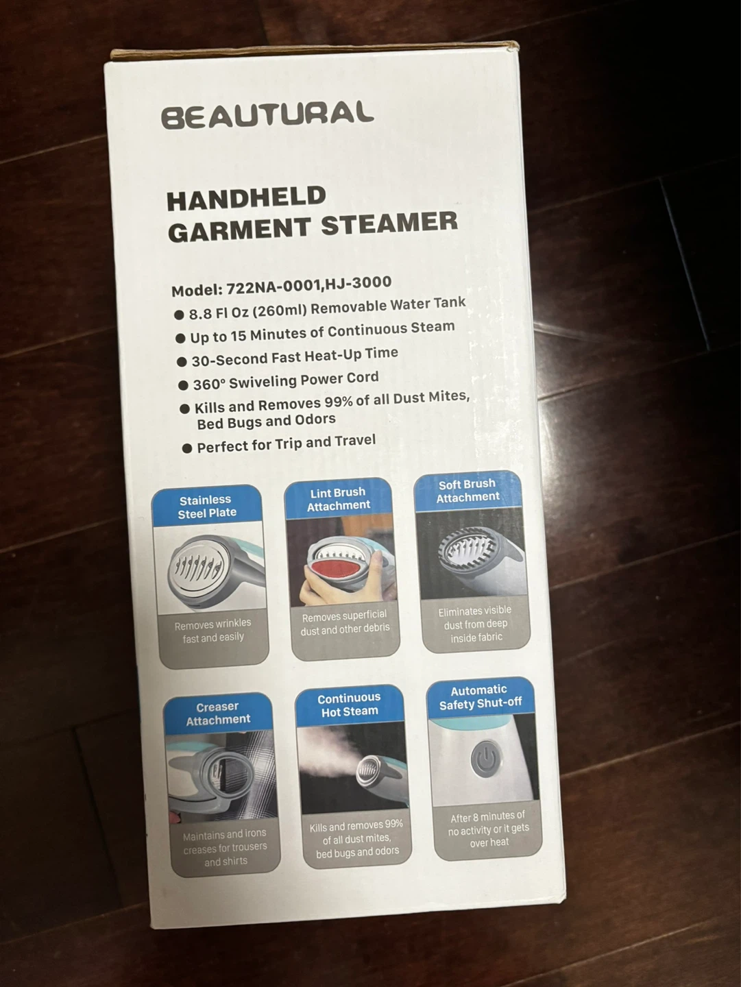 Beautural Handheld Garment Steamer - New - photo 4