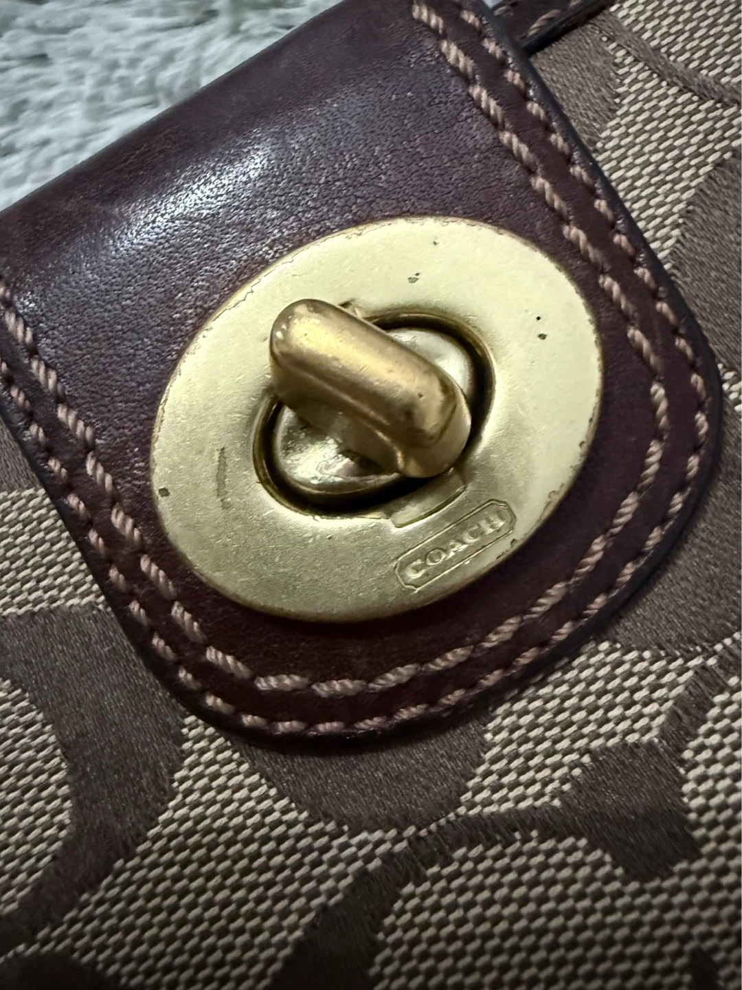 Coach Signature Canvas Long Wallet - photo 4