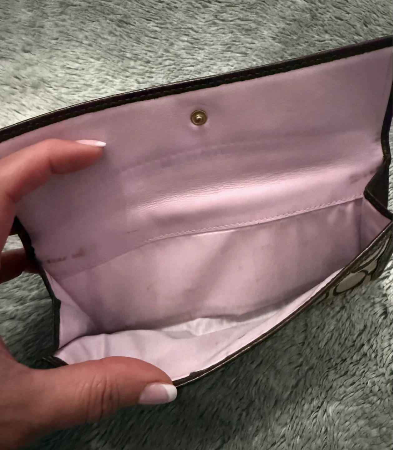 Coach Signature Canvas Long Wallet - photo 3