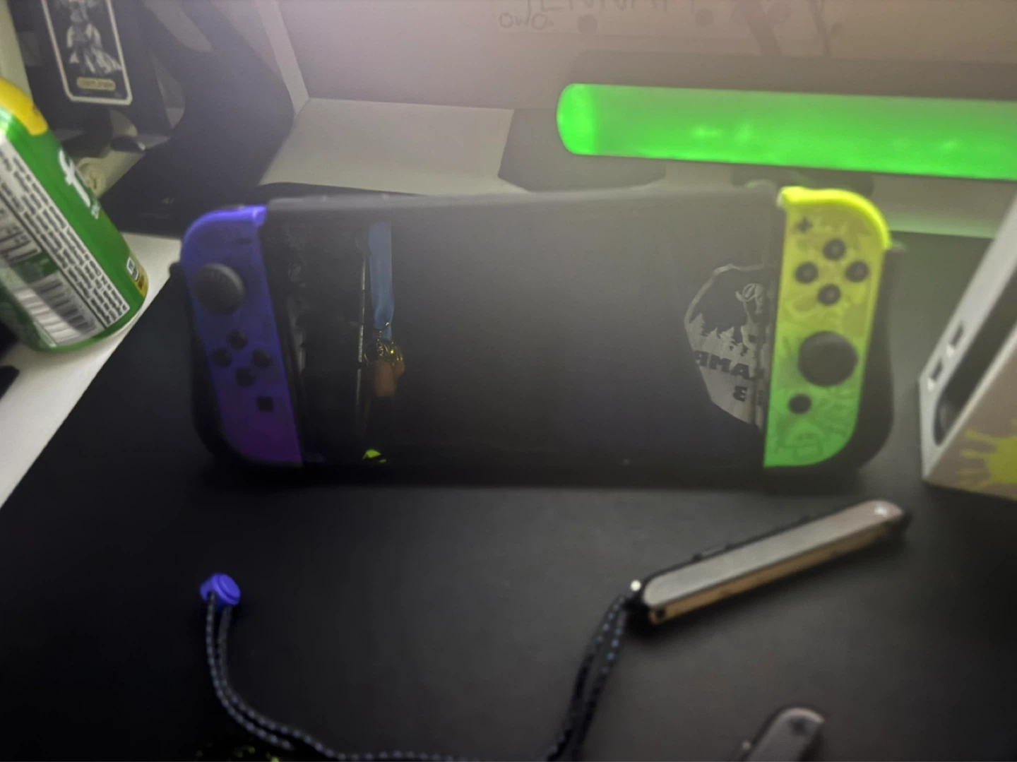 Modded Nintendo Switch OLED Splatoon 3 Edition Console
