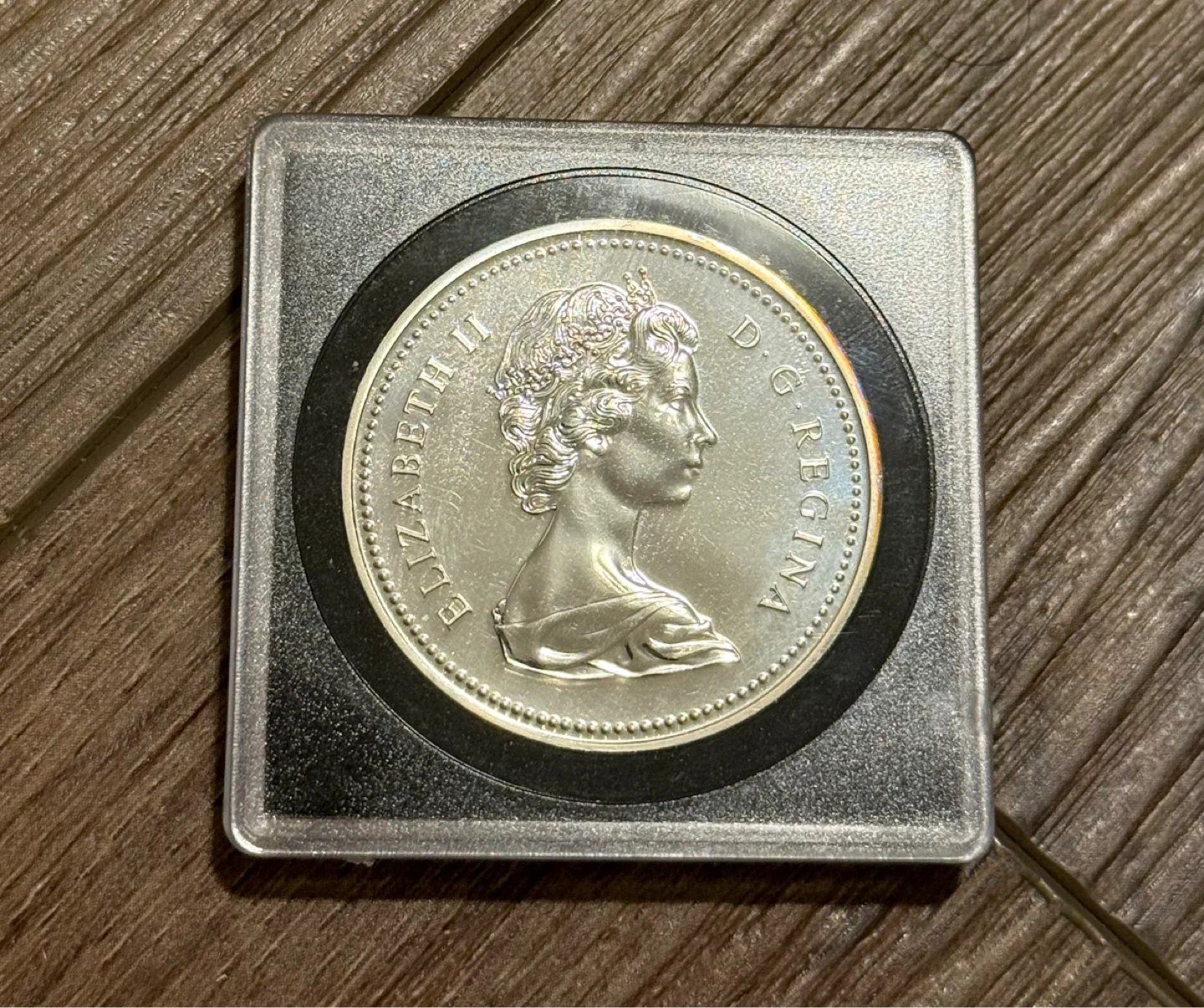 Canada silver Dollar Coin 1876-1976