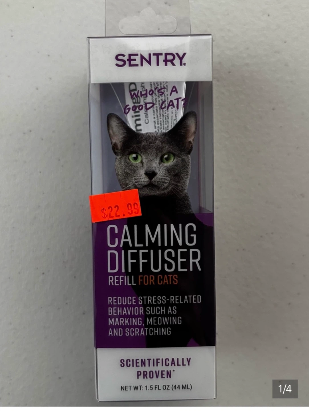 Sentry Calming Diffuser Refill for Cats