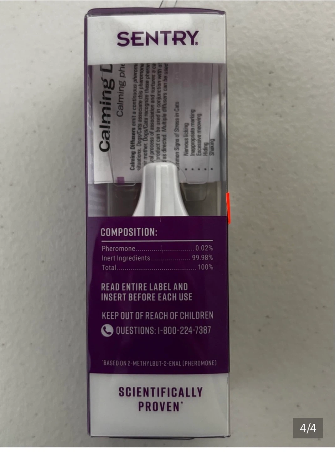 Sentry Calming Diffuser Refill for Cats - photo 4