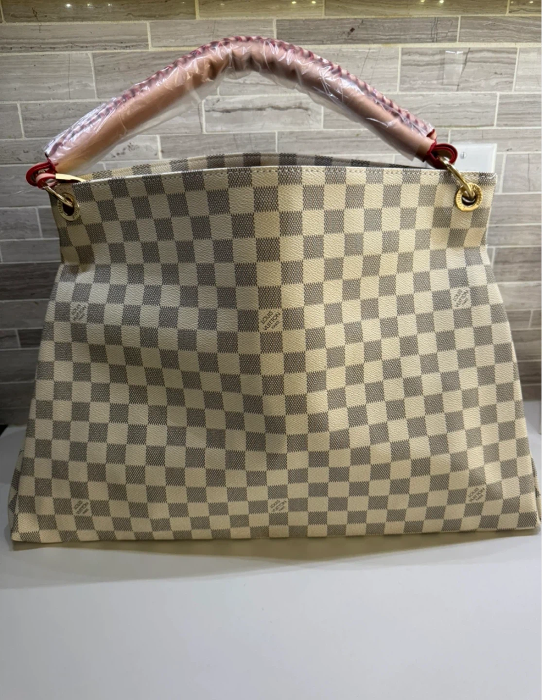 Louis Vuitton Damier Azur Speedy 30 Handbag