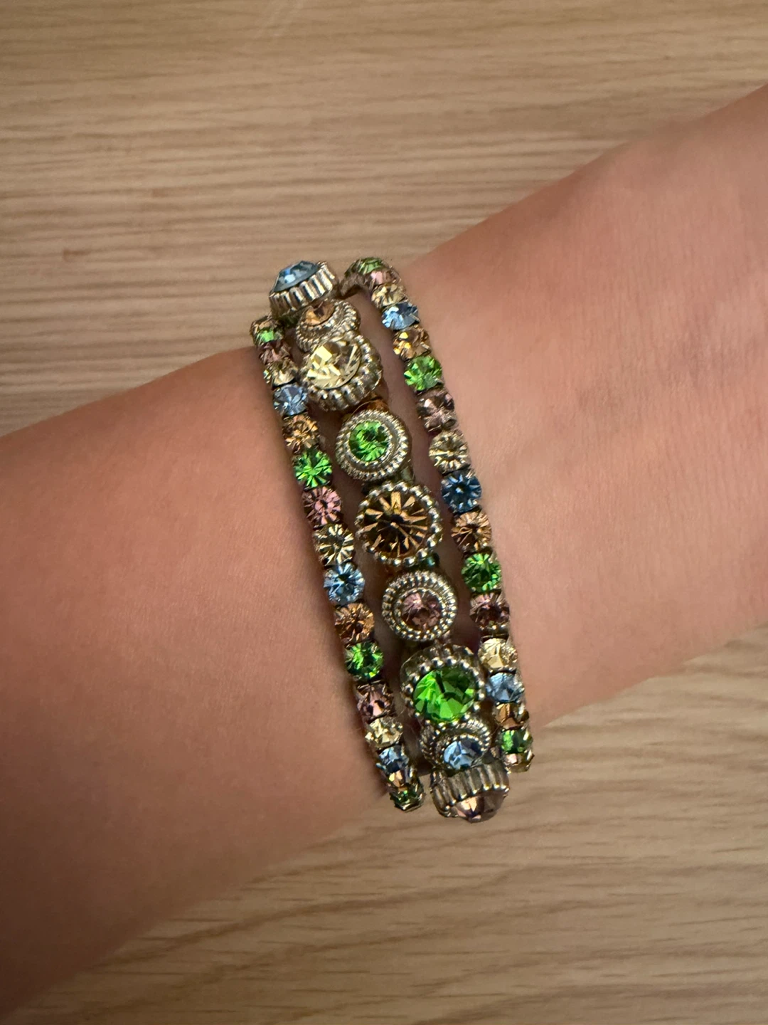 Ladies Beaded Crystal Watch - photo 3