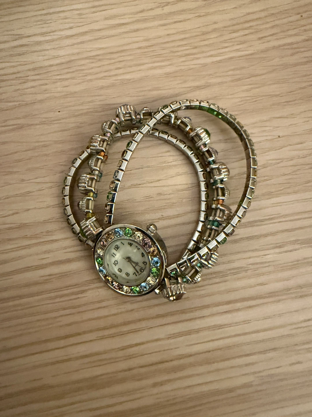 Ladies Beaded Crystal Watch - photo 2