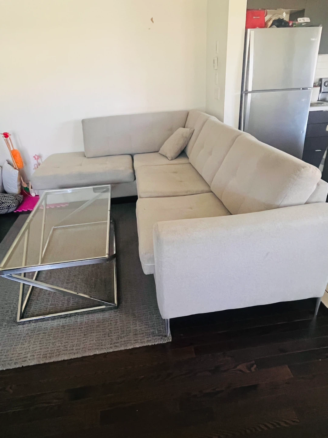 Sectional Sofa and Coffee Table - photo 2