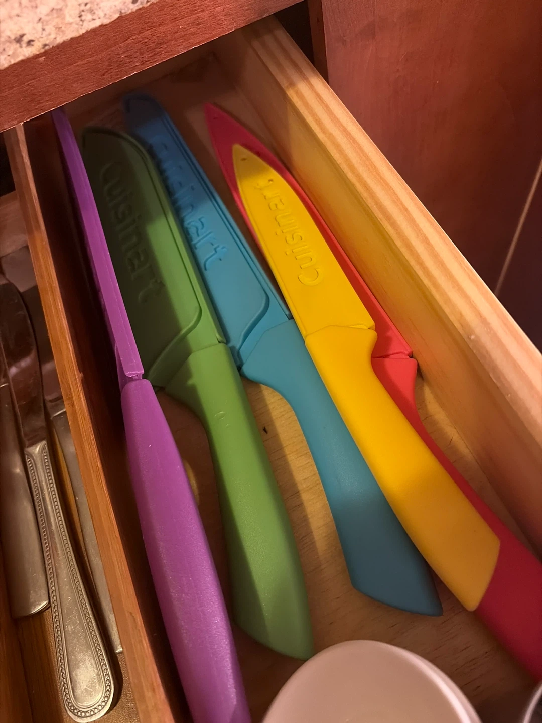 Cuisinart 5-Piece Colorful Kitchen Knife Set