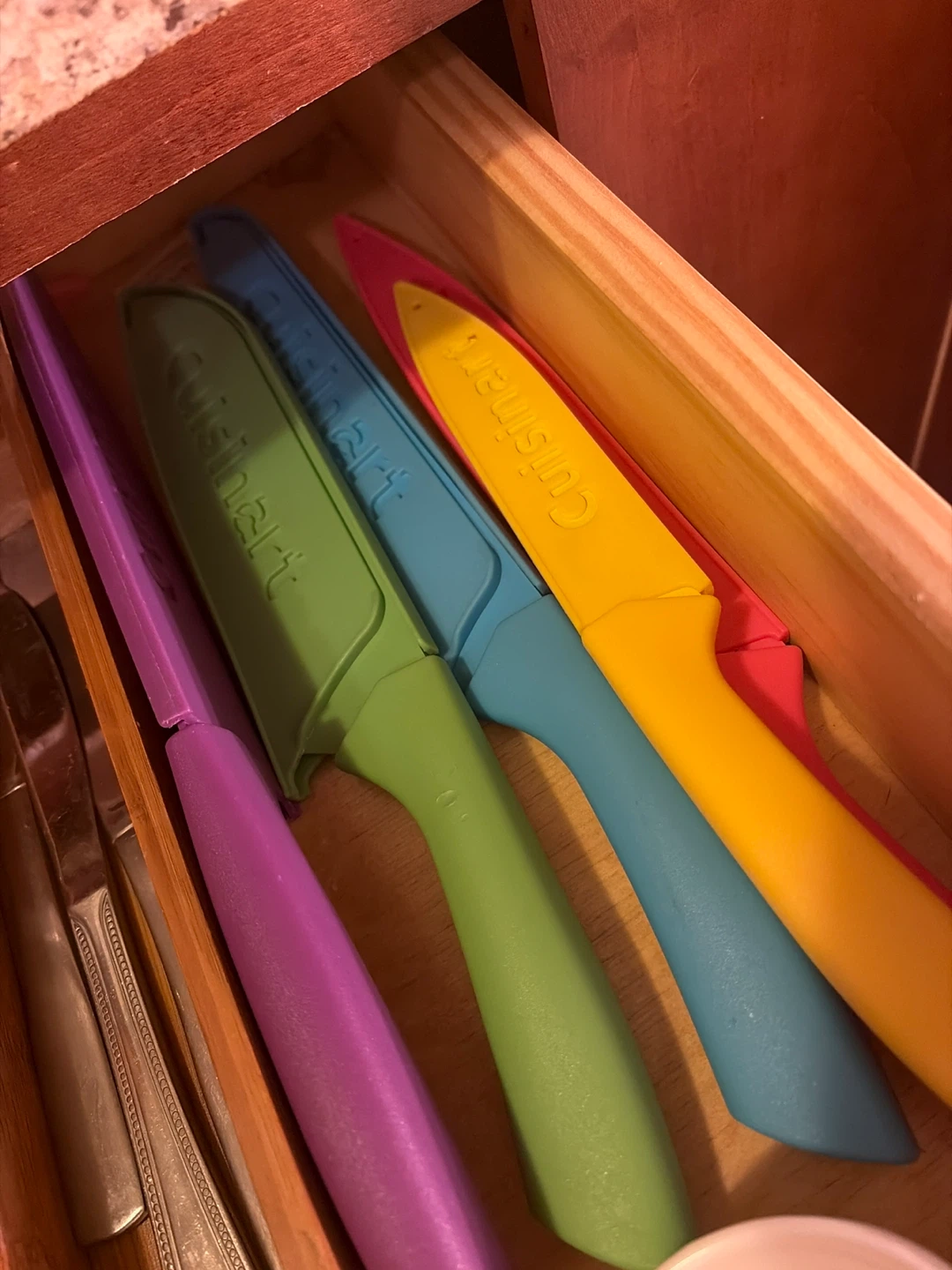 Cuisinart 5-Piece Colorful Kitchen Knife Set - photo 2