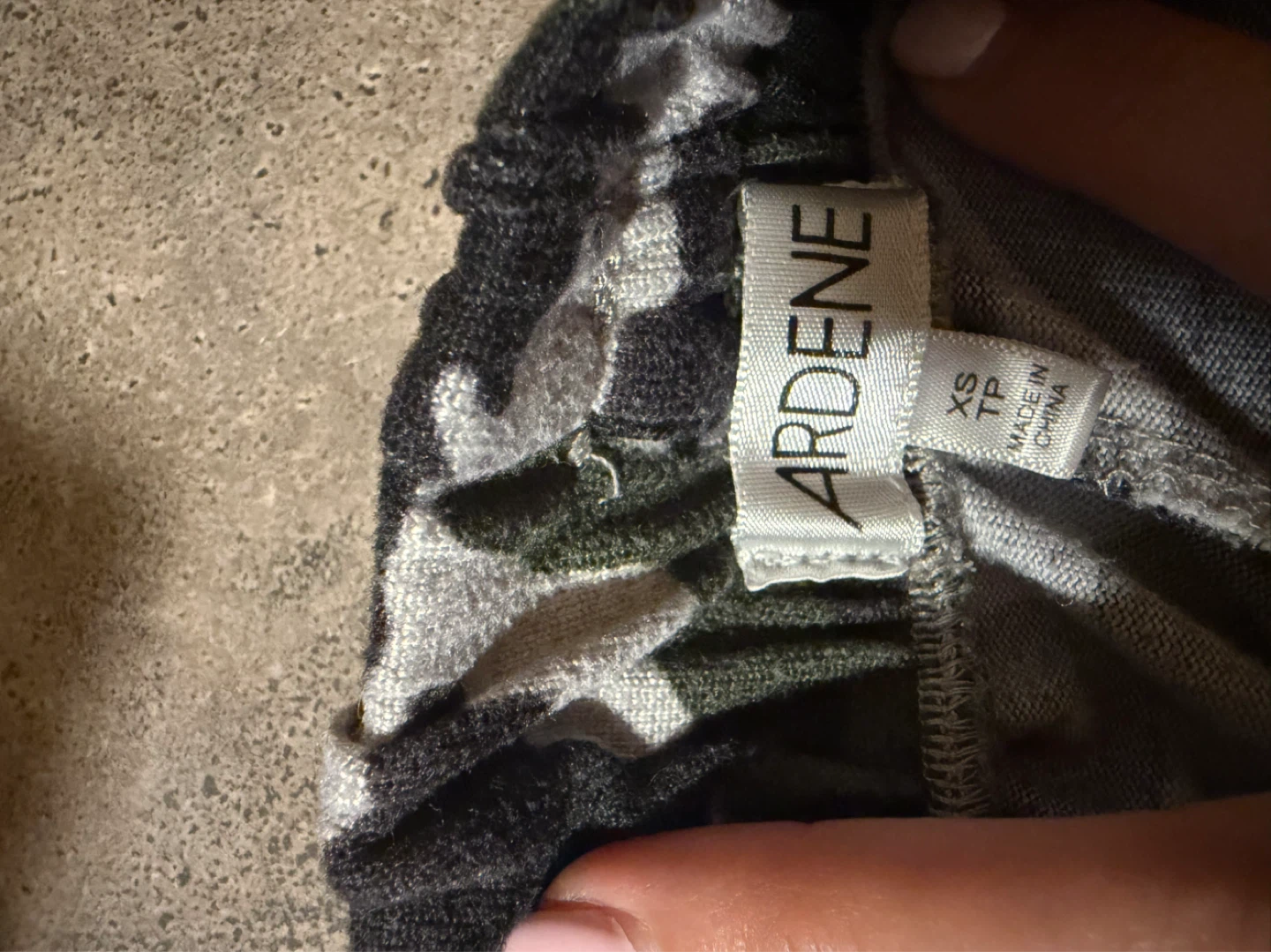 Ardene Camo Jogger Pants XS