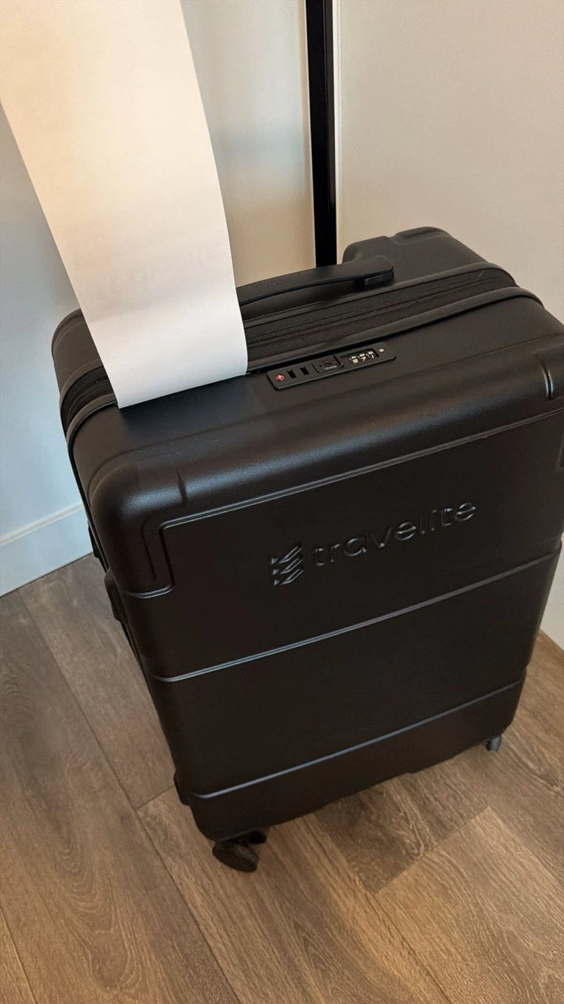 Travelite Itinerary Black Hardside Spinner Suitcase - photo 4