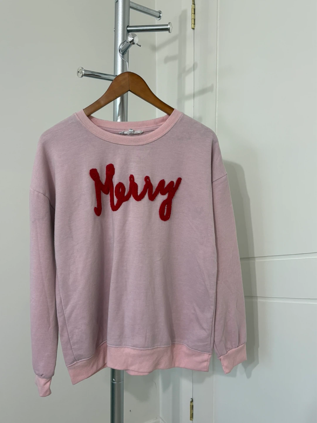Workshop Pink "Merry" Sweatshirt