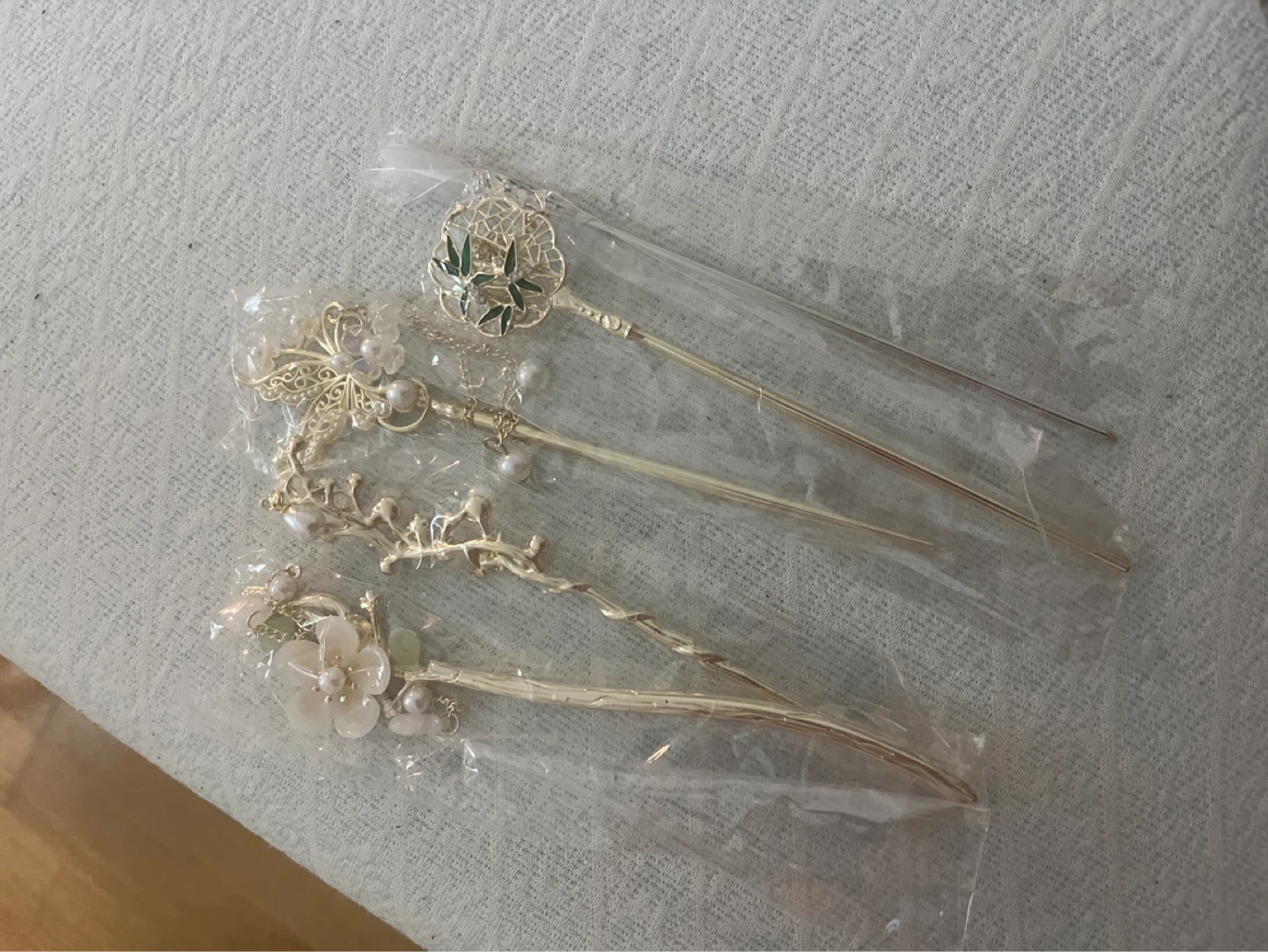 5-Piece Chinese Style Hairpin Set