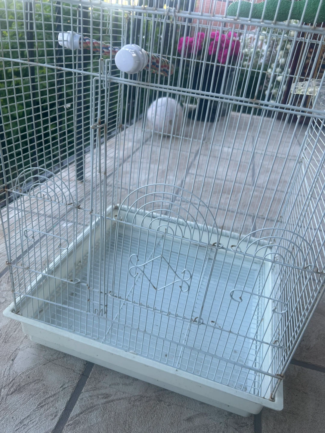 Large wire bird cage - photo 4