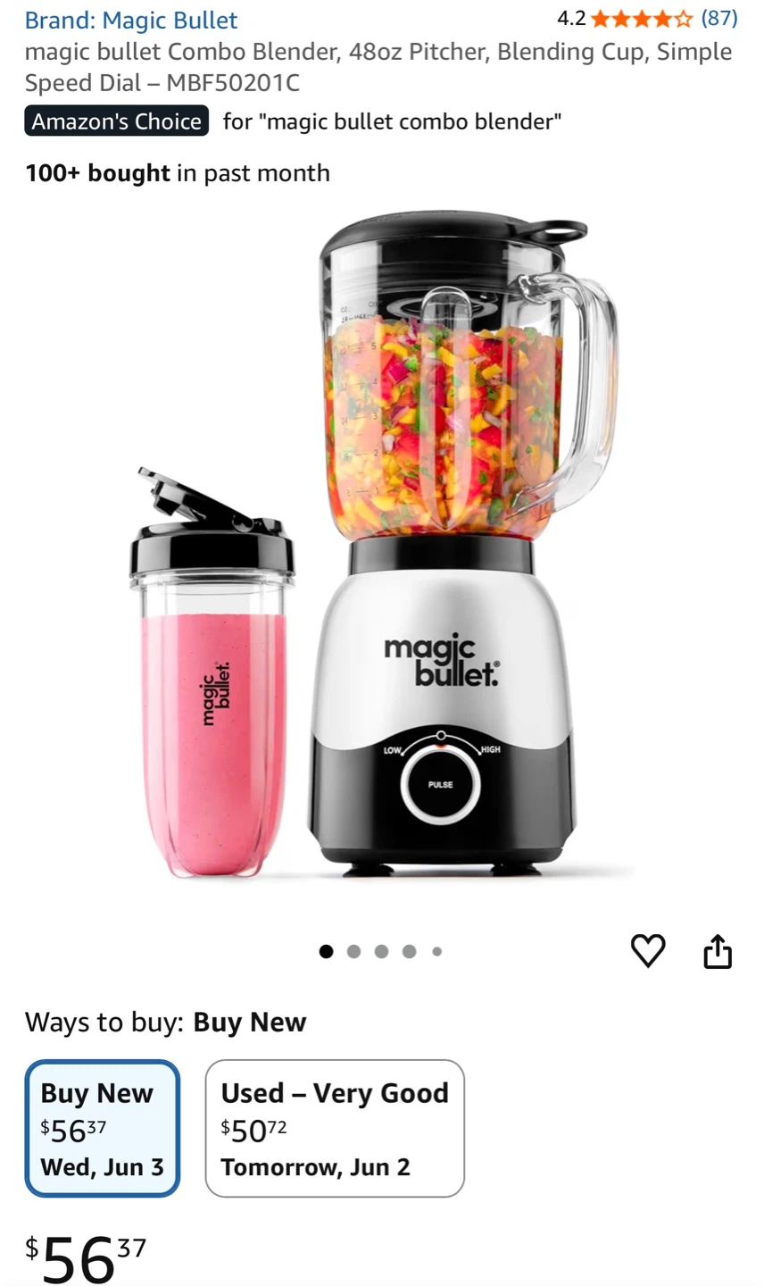 Magic Bullet Combo Blender - photo 3