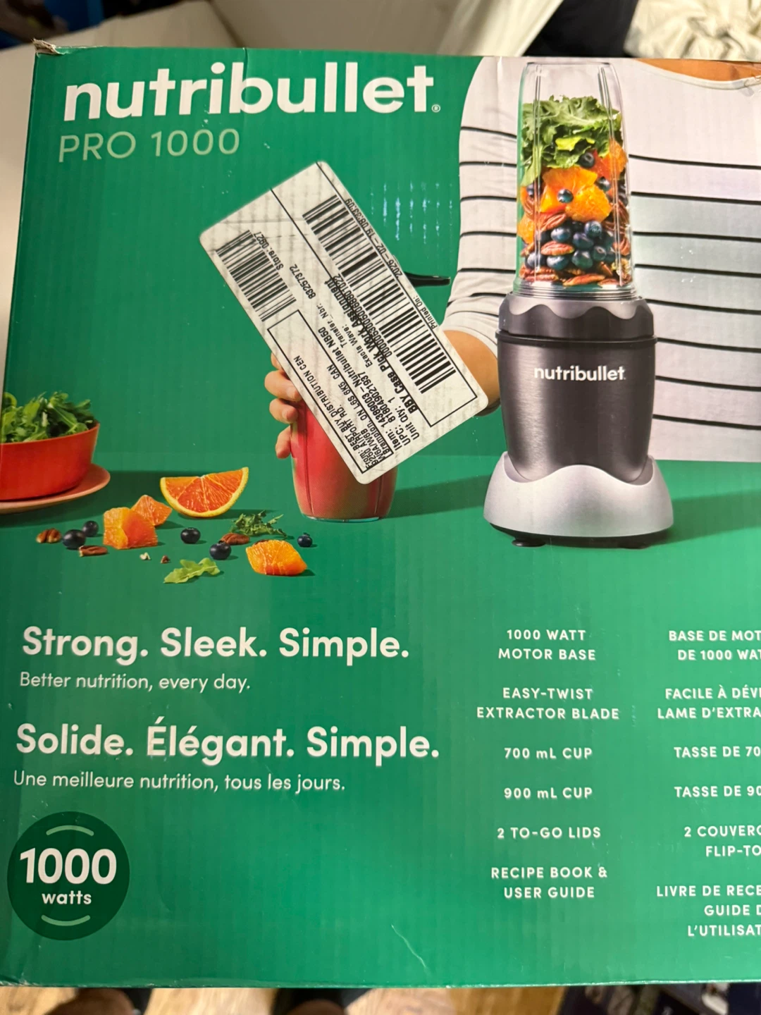 NutriBullet Pro 1000 Smoothie Blender