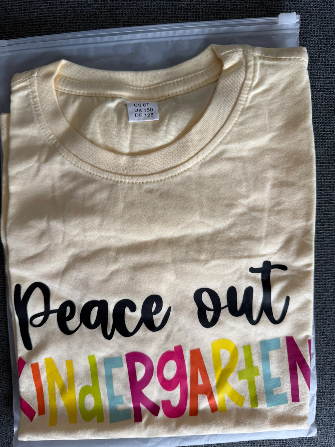 Immediate Pick up! Peace Out Kindergarten Tshirt