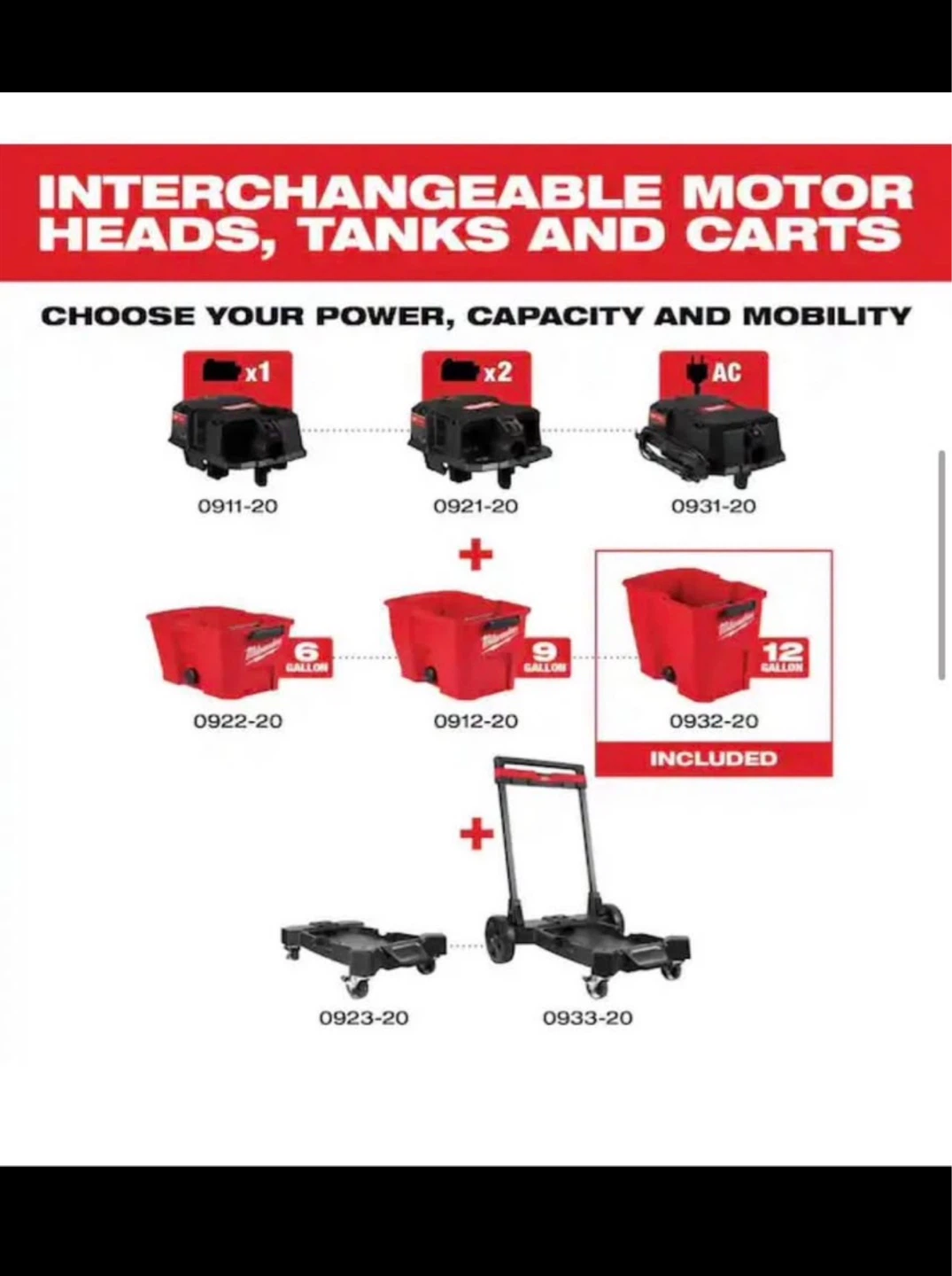 Milwaukee M18 12 Gal. Wet/Dry Shop Vacuum Tank only - photo 4