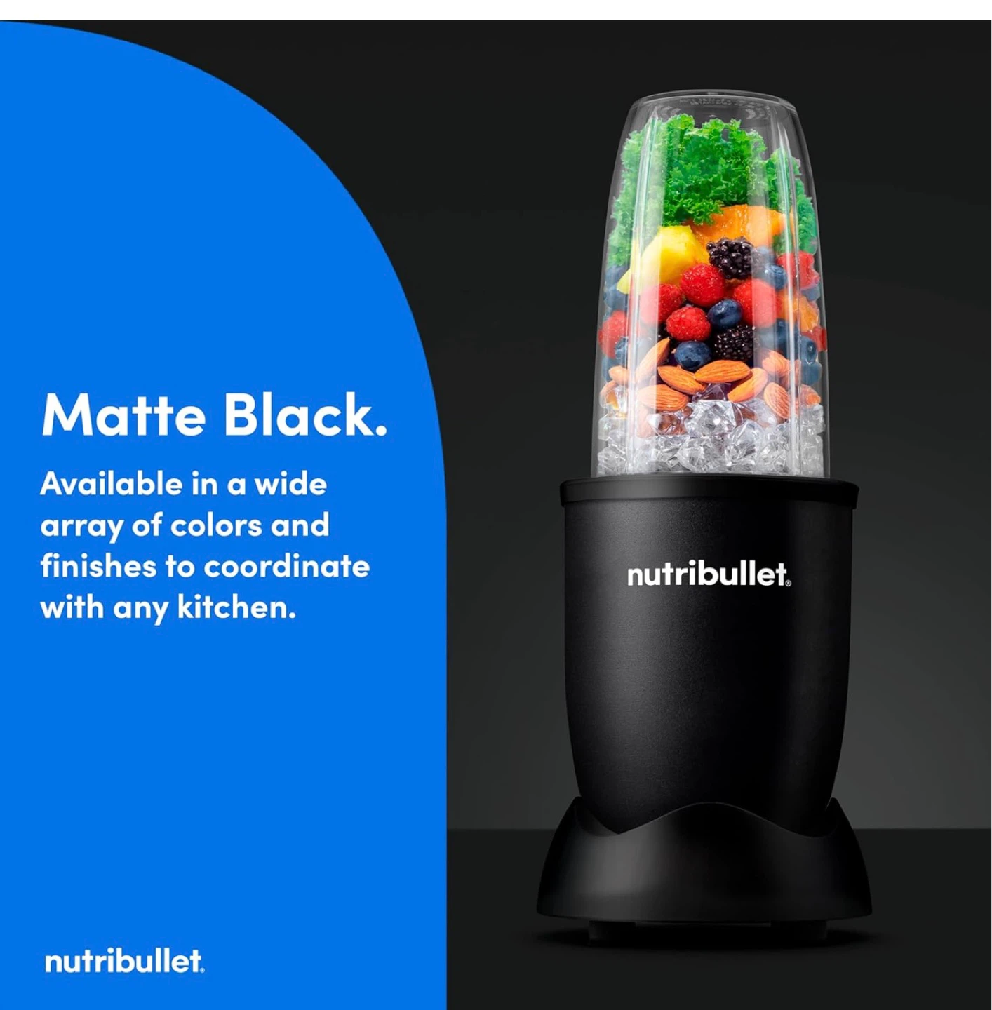 NutriBullet Pro Single Serve Blender (900W) - Matte Black - photo 4
