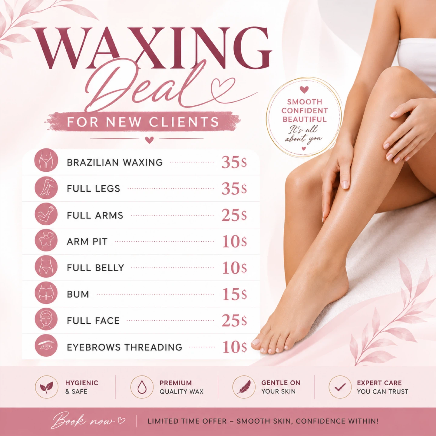 Waxing Deal for New Clients