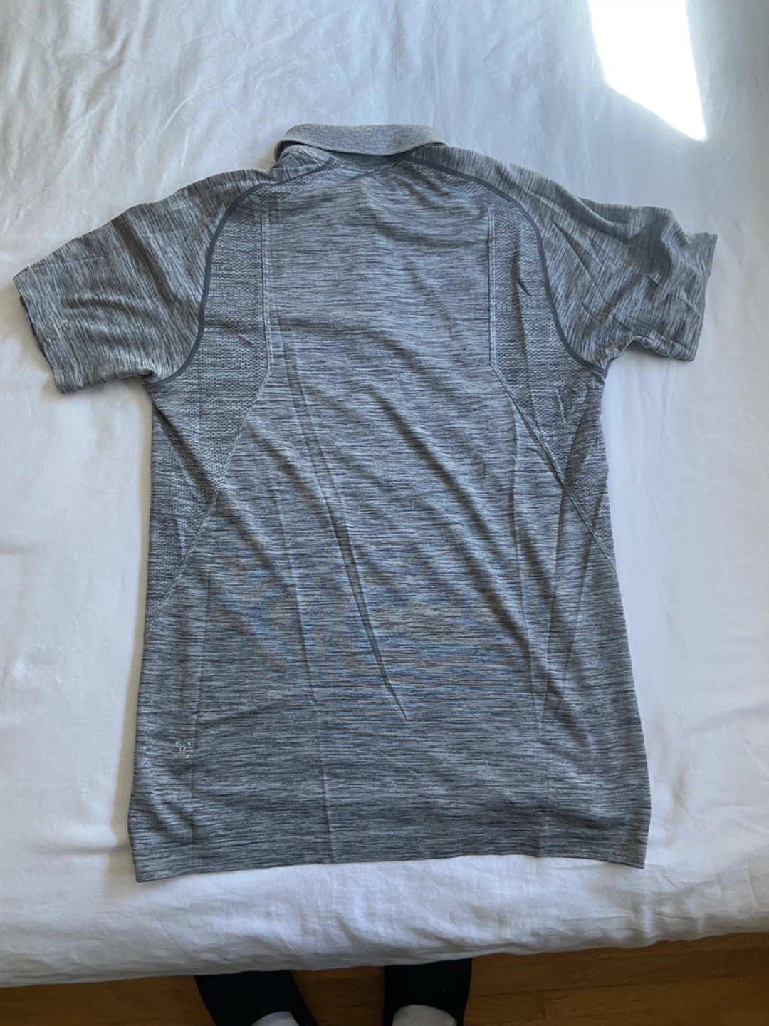 Lululemon Men's Polo Shirt - Grey Heather - photo 2