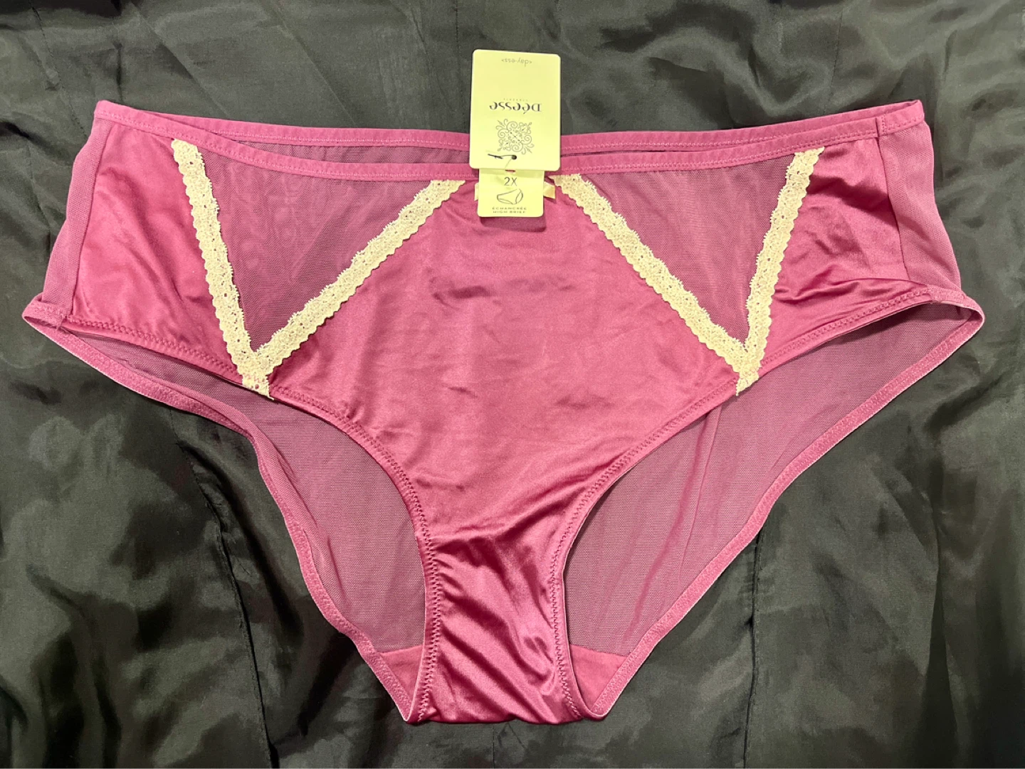 NWT - Déesse Lingerie Women's Briefs - Purple/Pink - photo 2