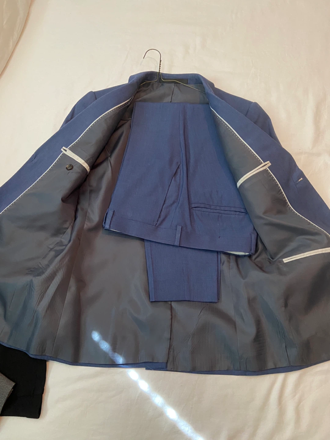 Blue Suit Set - Jacket and Pants - photo 3