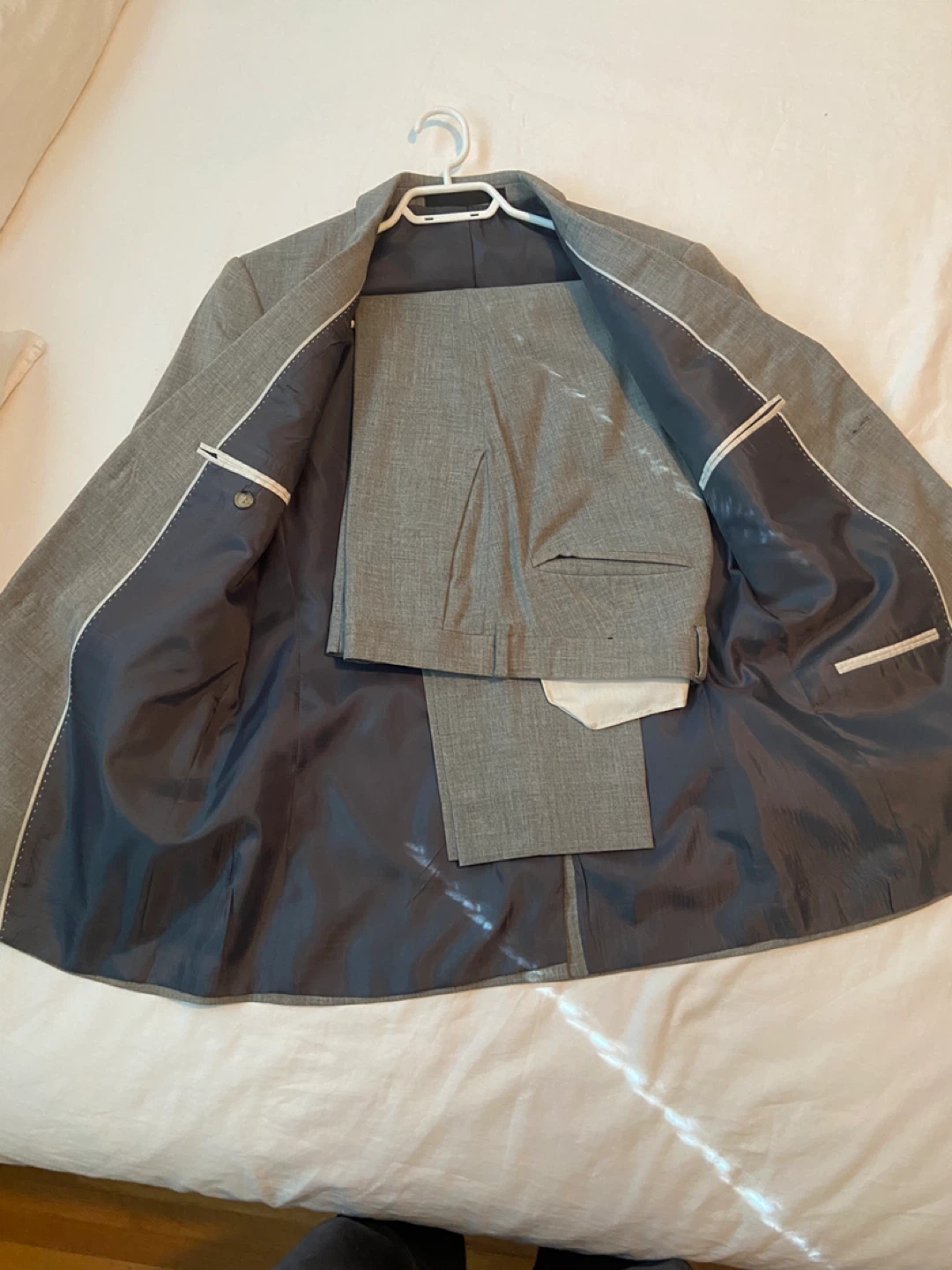 Grey Suit Jacket and Pants - photo 3