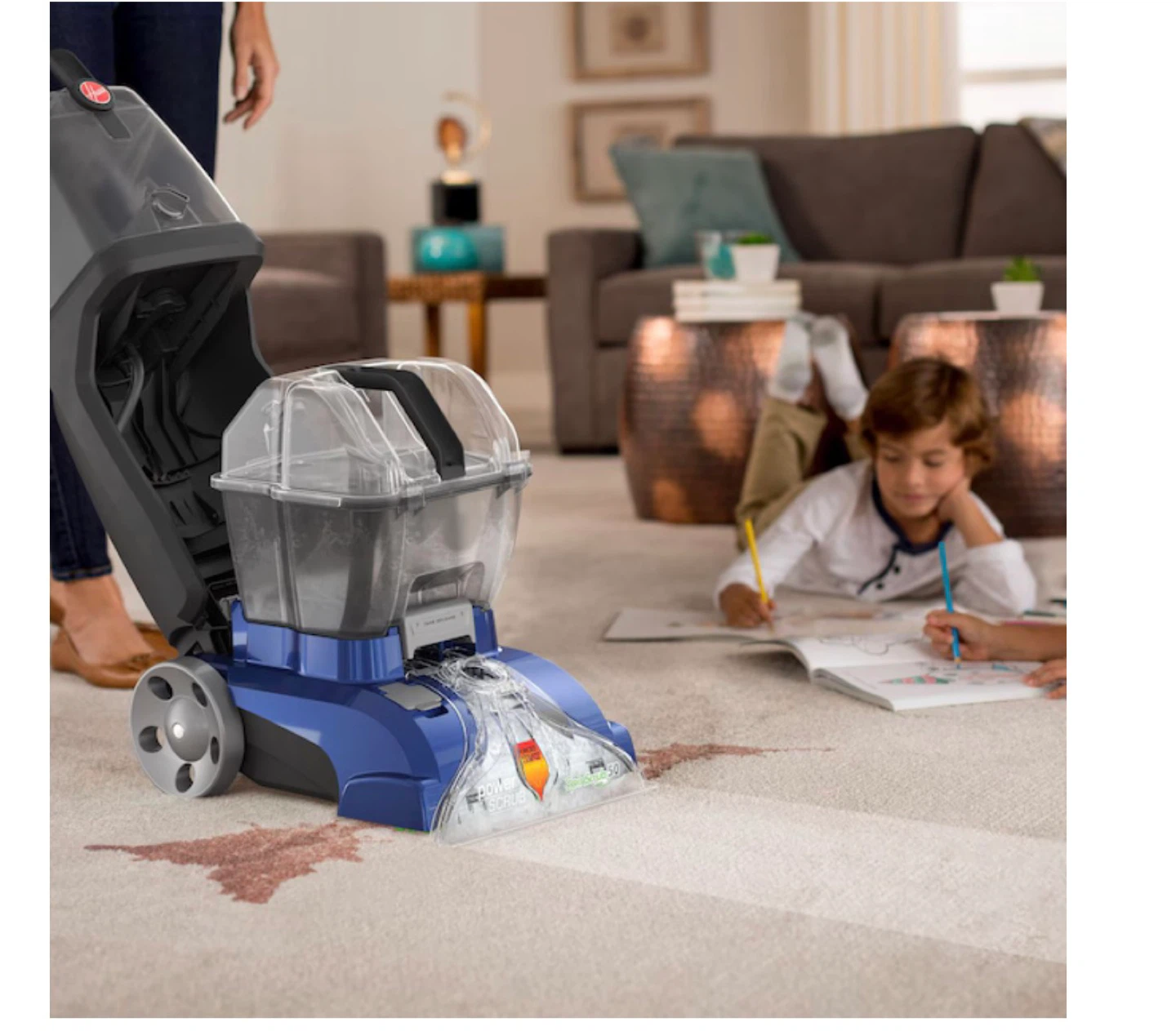 Hoover Power Scrub Deluxe Pet Carpet Cleaner - photo 4