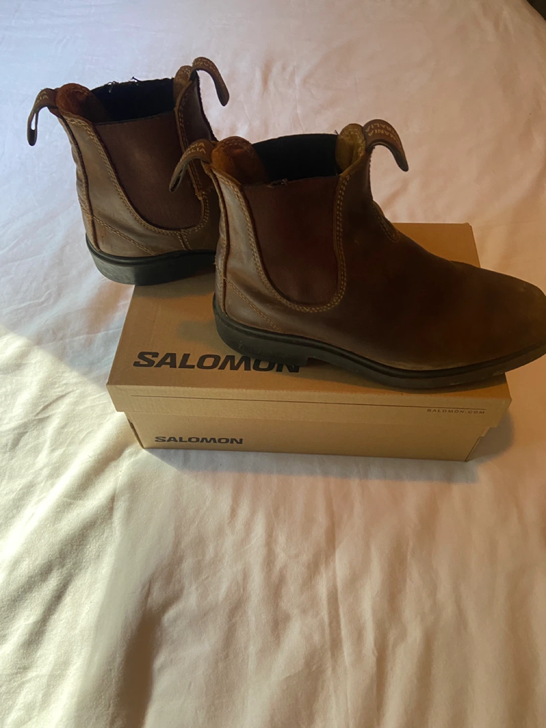 Blundstone Brown Leather Chelsea Boots - photo 3
