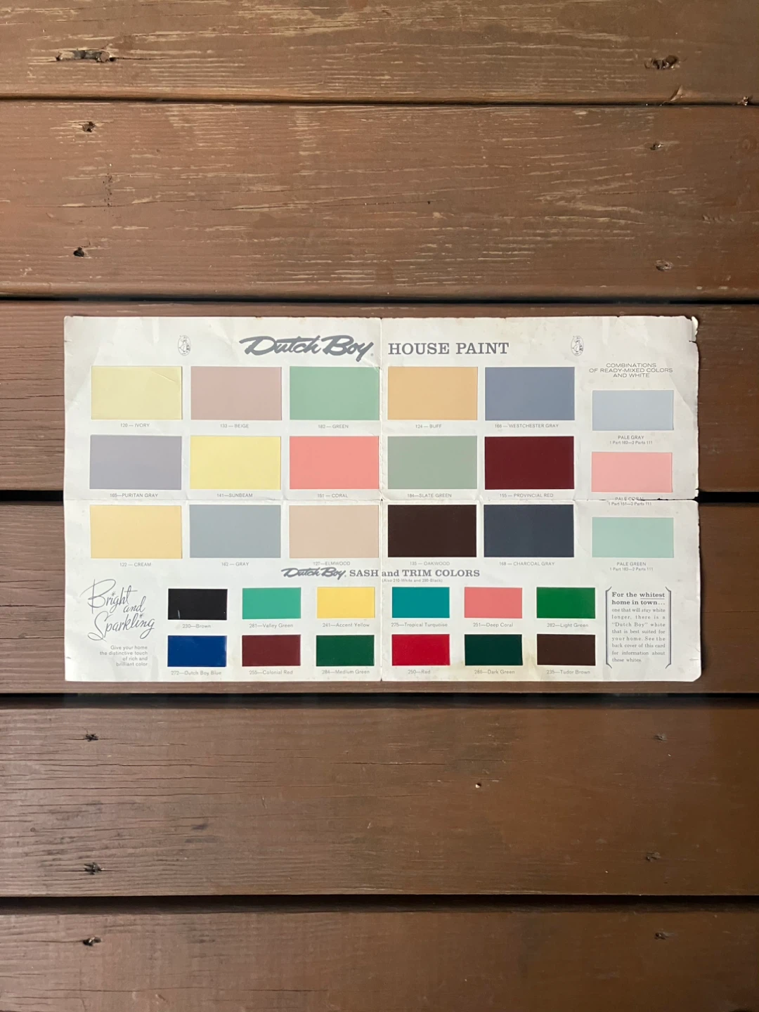 1965 Dutch Boy House Paint Brochure - 30 Paint Chips - photo 5