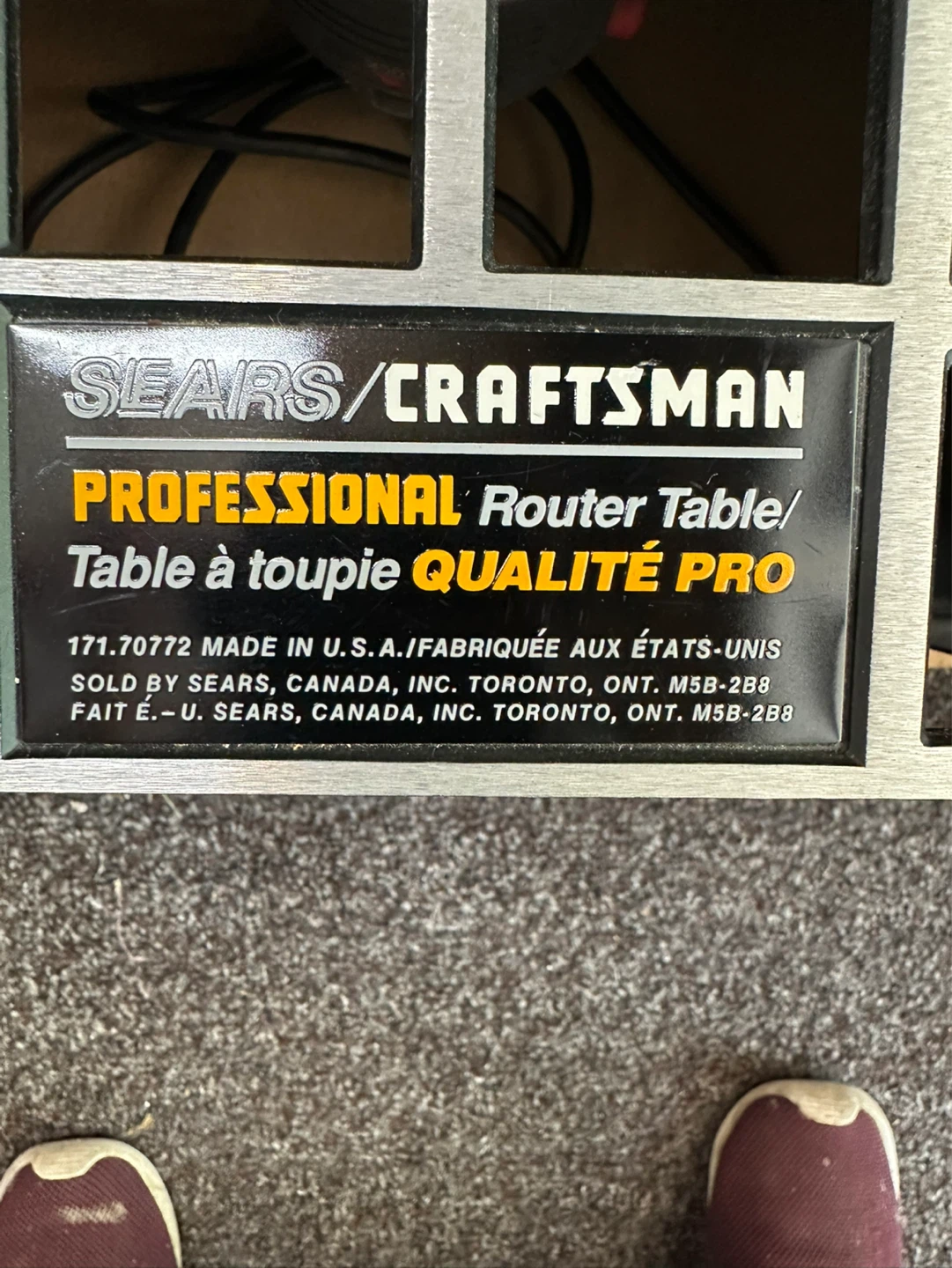 Craftsman Router Table - photo 5