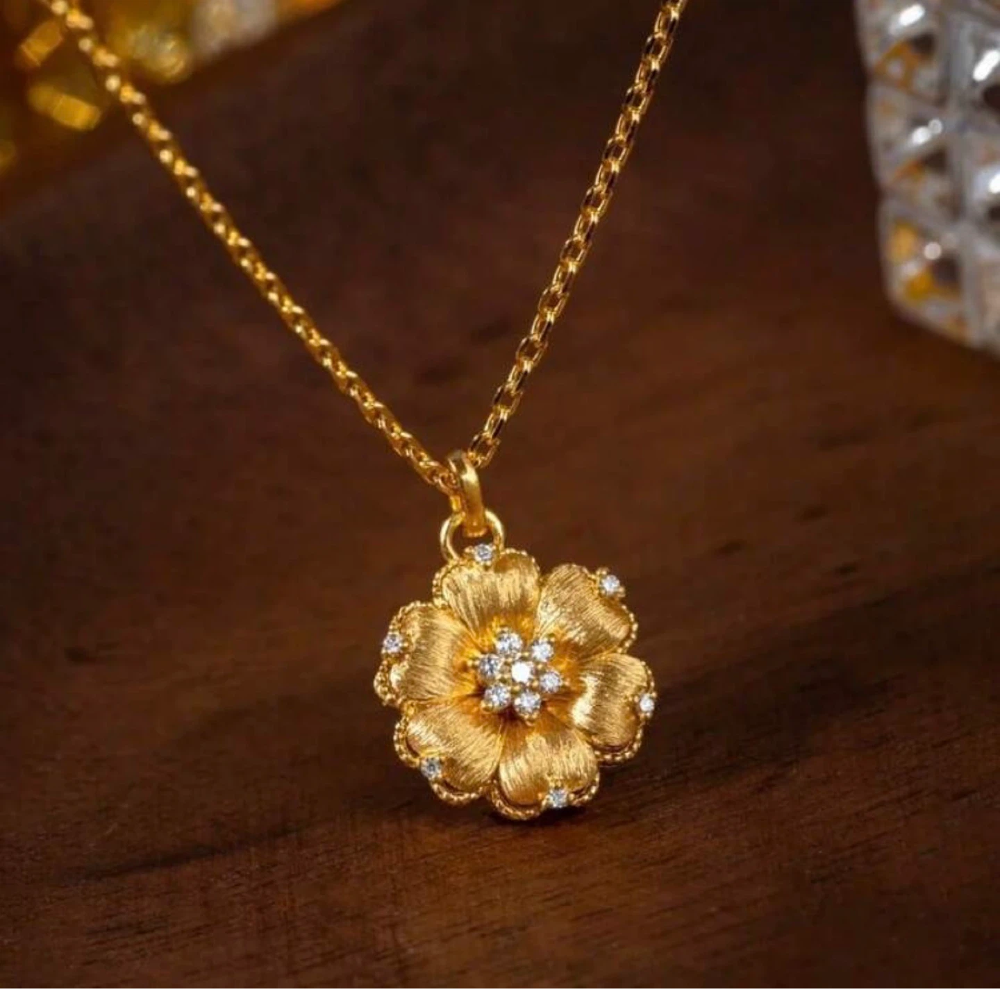 Dubai Real 18k Gold plated jewellery with stamp