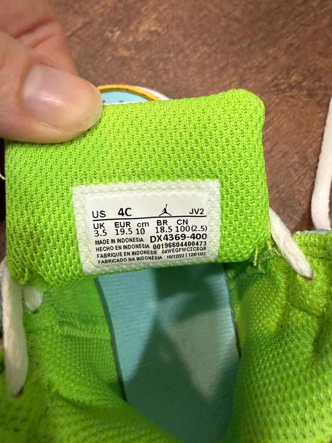 New Nike Jordan 1 4C baby Shoes - photo 5